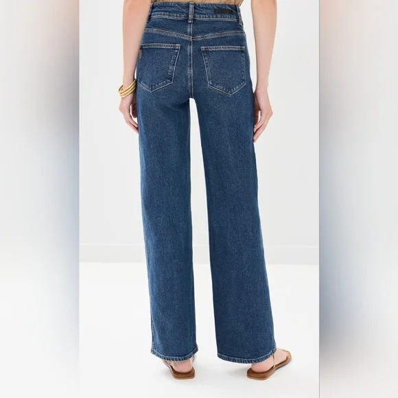 Paige Sasha Wide Leg Jeans Size 26 - Picture 5 of 12